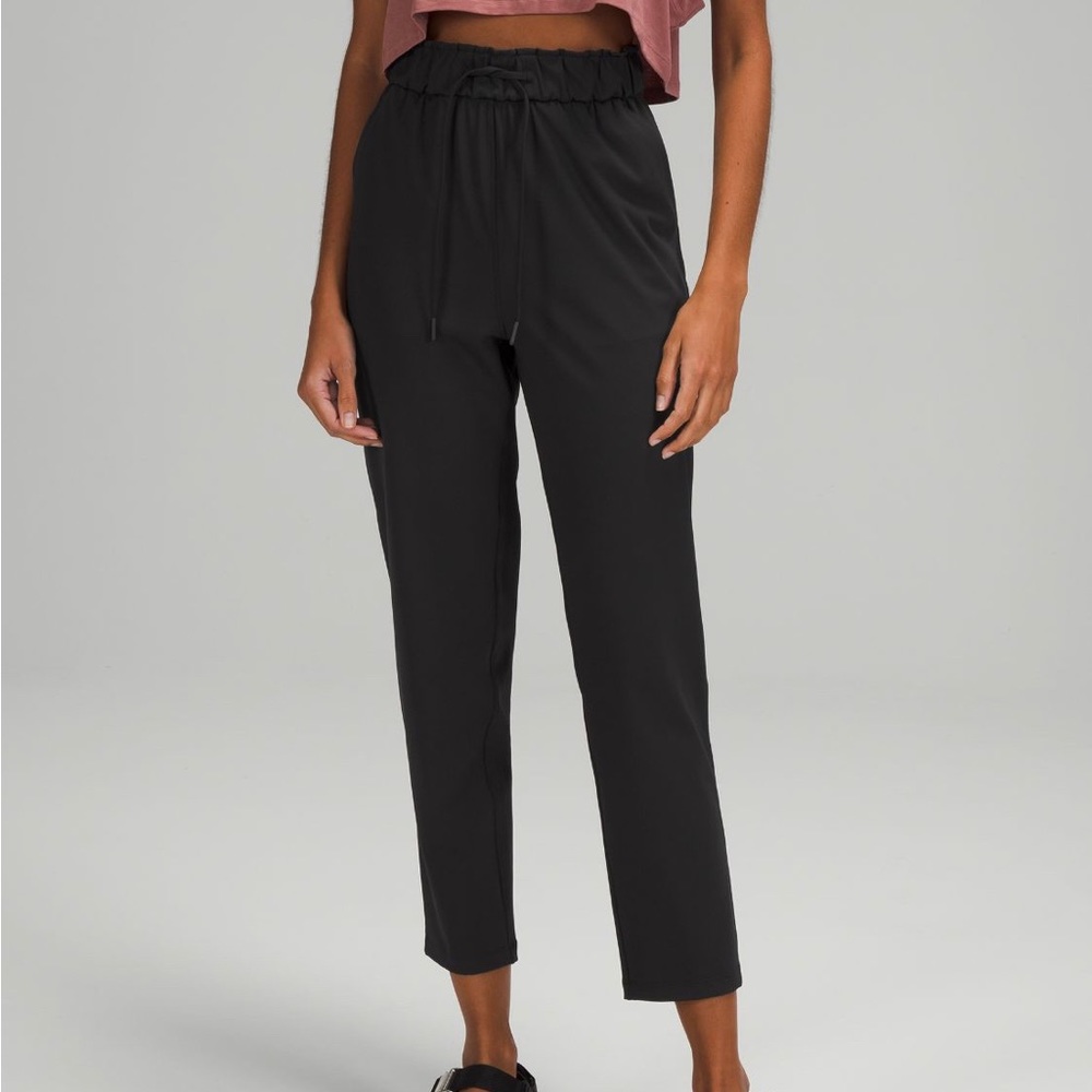 Lululemon Stretch High-Rise Pant 7/8 Length | black | size 4